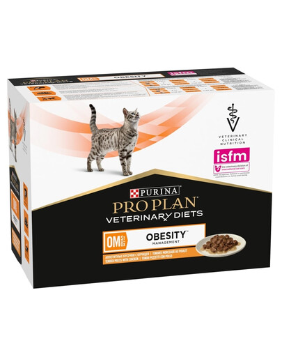 PRO PLAN Veterinary Diets Feline OM St/Ox Obesity Management 10x85 g