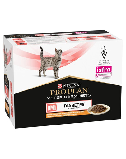 PRO PLAN Veterinary Diets Feline DM St/Ox Diabetes 10x85 g