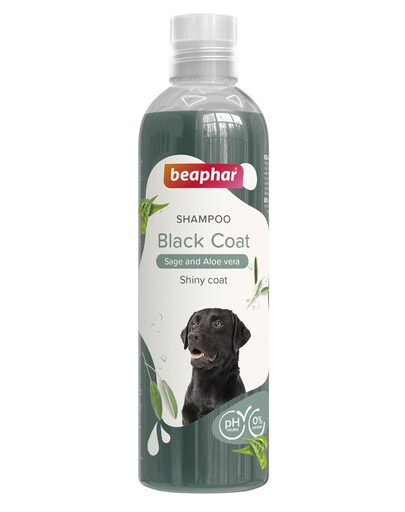BEAPHAR Shampoo Black Coat 250 ml shampoo pour les poils noirs et très foncés des chiens