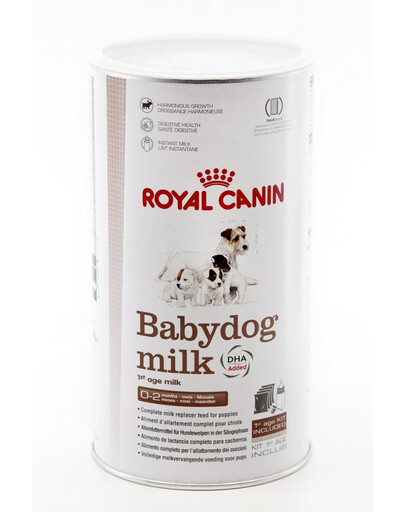 ROYAL CANIN  Babydog Milk 6 x 400 g : lait de substitution complet pour chiots jusqu'à 2 mois
