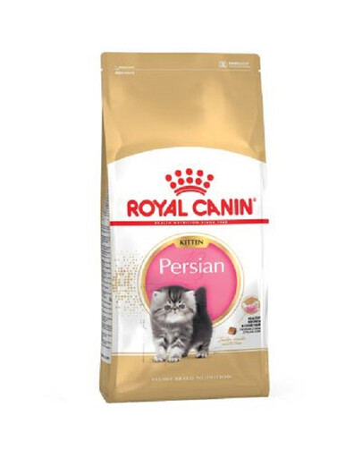ROYAL CANIN Kitten persan: croquettes pour chatons de race persane jusqu'à 12 mois 2 x 2 kg