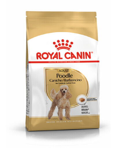ROYAL CANIN Poodle Adult 2 x 1,5 kg, croquettes pour chiens adultes de race caniche nain