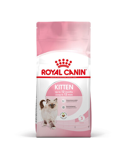 ROYAL CANIN Kitten 6 x 400 g, croquettes pour chatons de 4 à 12 mois