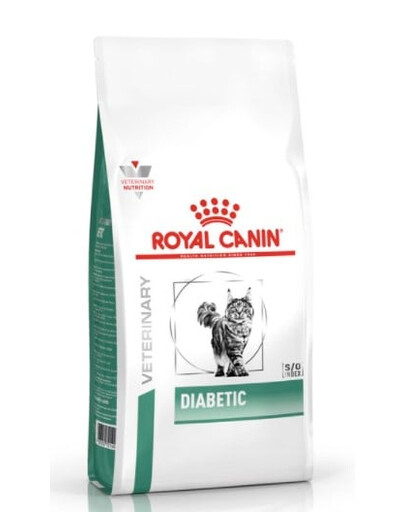 ROYAL CANIN Cat Diabetic 4 x 1,5 kg : croquettes pour chats adultes diabétiques
