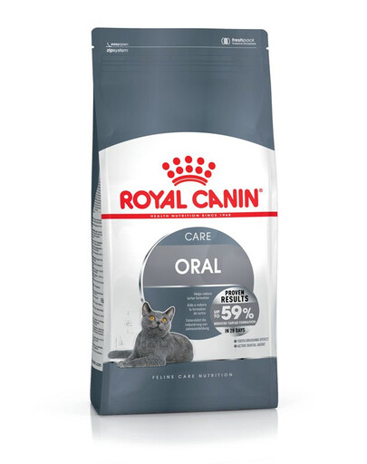 ROYAL CANIN Dental Care 6 x 400 g, croquettes pour chats adultes, réduisant la formation de tartre