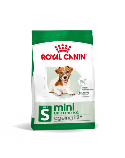ROYAL CANIN Mini Adult 12+ 2 x 1,5 kg : croquettes pour chiens adultes de plus de 12 ans, de petite taille