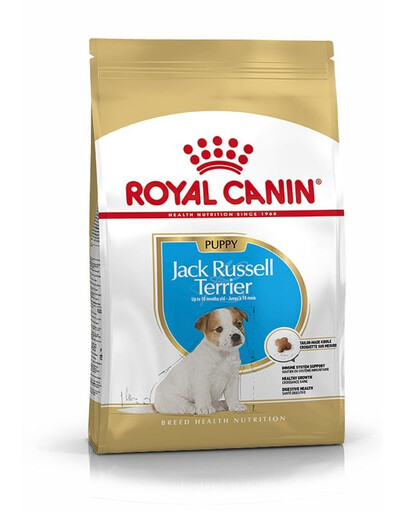 ROYAL CANIN Jack Russell Terrier Puppy Junior, croquettes pour chiots jusqu'à 10 mois, race Jack Russell Terrier, 2 x 1,5 kg