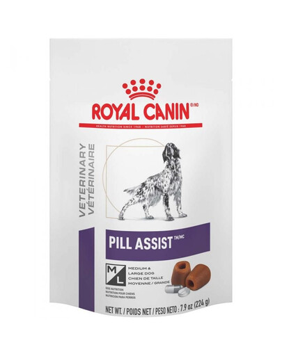 ROYAL CANIN Pill Assist Large Dog : friandises pour faciliter l'administration de comprimés aux chiens, 24 x 224 g