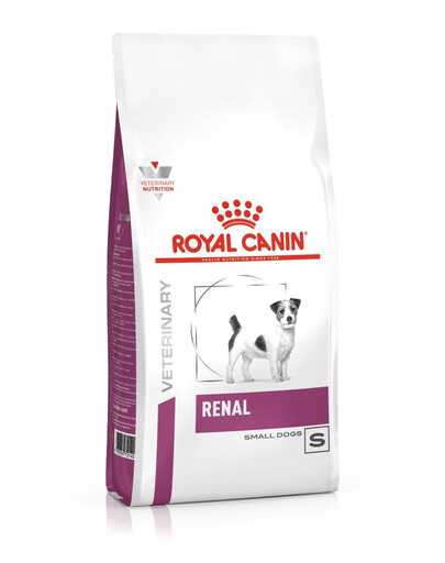 ROYAL CANIN Renal Small Dog 4 x 1,5 kg : croquettes pour chiens de petite taille souffrant de troubles rénaux