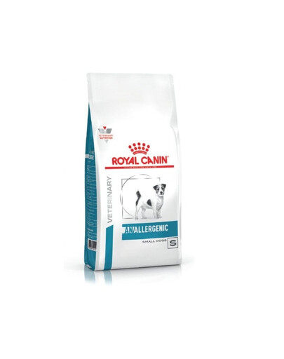ROYAL CANIN Veterinary Anallergenic Small Dog 4x1,5kg pour chiens de petite race souffrant d'allergies