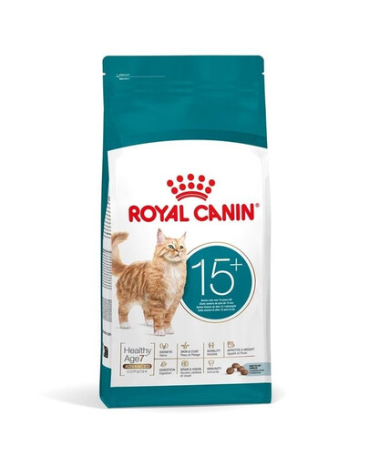 ROYAL CANIN Ageing 15+ 2 x 2 kg pour les chats âgés de 15 ans et plus