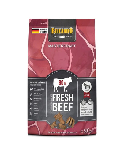 BELCANDO Mastercraft Fresh beef Świeża wołowina 500 g