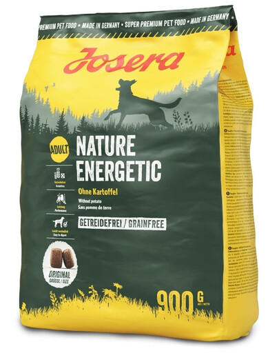 JOSERA Nature Energetic 6x900g pour chiens actifs
