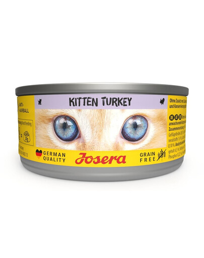 JOSERA Kitten Turkey 85g nourriture humide pour chatons au dinde