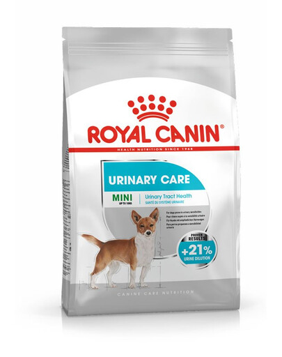 ROYAL CANIN CCN Mini Urinary Care, croquettes pour chiens adultes de petite race, protection des voies urinaires inférieures, 2 x 1 kg
