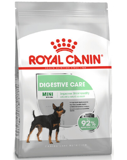 ROYAL CANIN CCN Mini Digestive Care, croquettes pour chiens adultes de petites races au système digestif sensible, 4 x 1 kg