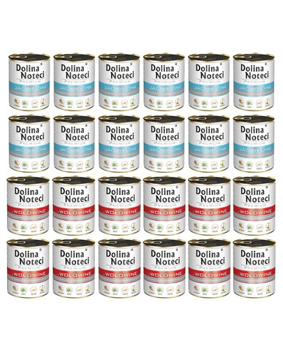 DOLINA NOTECI Mix saveurs Premium Riche en bœuf et agneau 24x800g