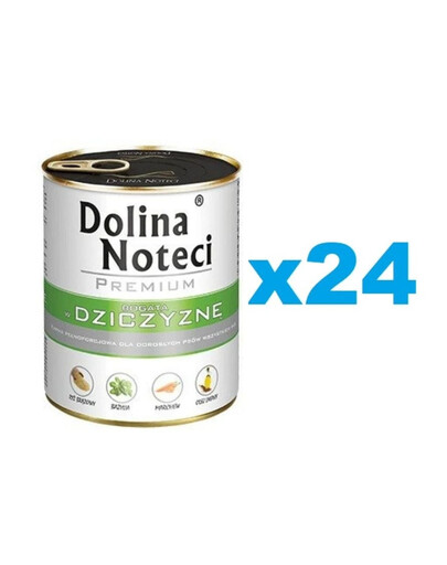 DOLINA NOTECI Premium Riche en Gibier 24x800g