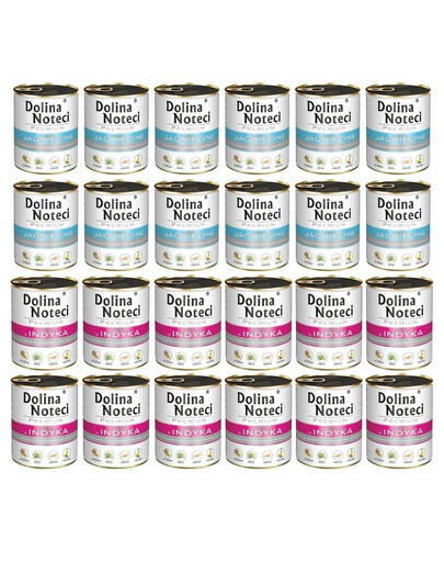 DOLINA NOTECI Mix saveurs Premium Riche en agneau et dinde 24x800g