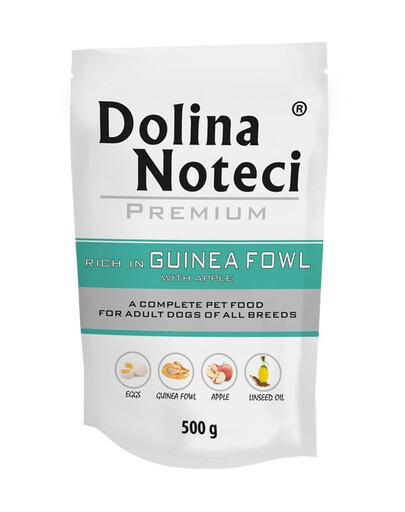 DOLINA NOTECI Premium Riche en pintade avec pomme 500 g