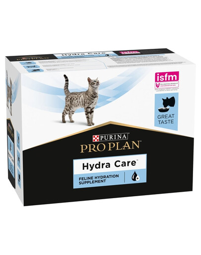 PURINA PRO PLAN Hydra Care 10x85 g aliment complémentaire hydratant pour chats