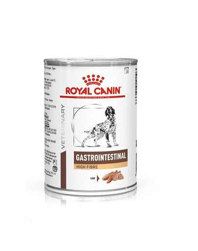 ROYAL CANIN Veterinary Gastrointestinal High Fibre pâtée 24x410 g pâtée pour chiens souffrant de troubles digestifs