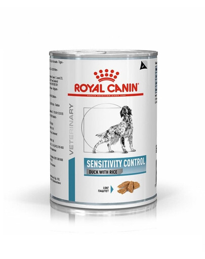 ROYAL CANIN Dog Sensitivity Control Canard: aliments humides pour chiens adultes présentant des réactions indésirables à l'alimentation 24 x 410 g