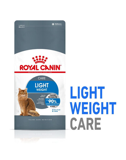ROYAL CANIN Light Weight Care, croquettes pour chats adultes, maintien d'un poids idéal 4 x 1,5 kg