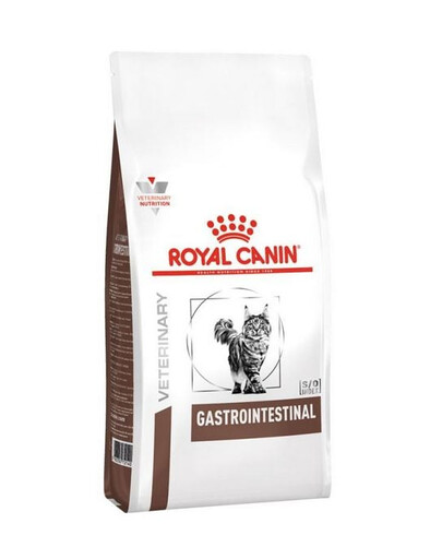 ROYAL CANIN Cat gastro-intestinal 2 x 2 kg : croquettes pour chats souffrant de troubles gastro-intestinaux
