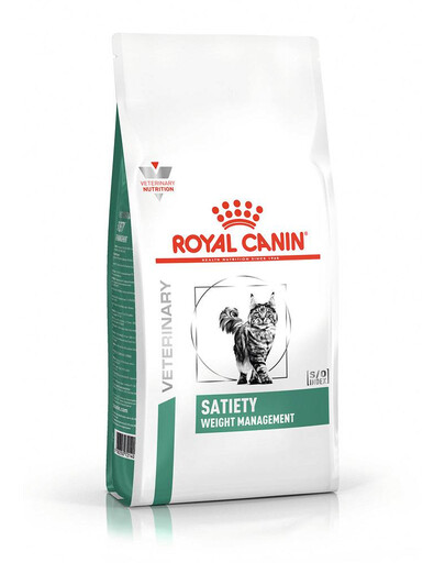 ROYAL CANIN Satiety Support Weight Management Feline : croquettes pour chats adultes en surpoids ou obèses, 2 x 1,5 kg