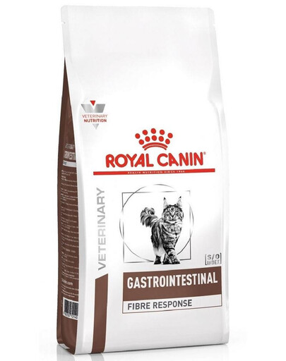 ROYAL CANIN Cat Fibre Response 12 x 400 g : croquettes pour chats adultes ayant tendance à la constipation et/ou aux boules de poils