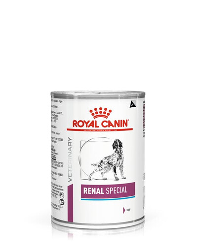 ROYAL CANIN Renal Special Canine: aliments humides pour chiens souffrant d'insuffisance rénale chronique 24 x 410 g