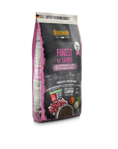 BELCANDO Finest Grain Free Lamb Croquettes pour chien à l’agneau XS-M 4x1 kg