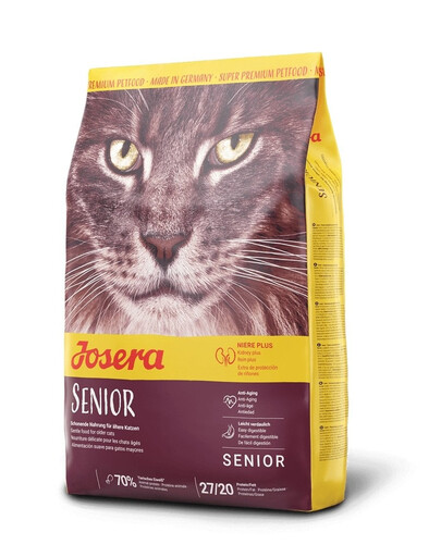 JOSERA Senior 2x2 kg croquettes pour chats âgés
