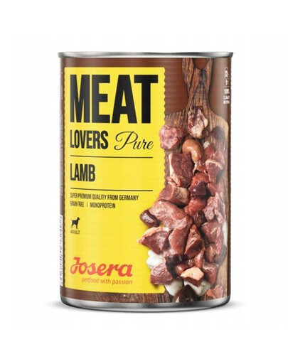 JOSERA Meatlovers agneau pur 6x800g