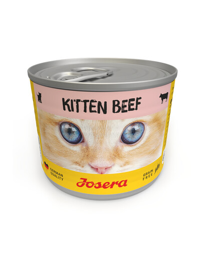 JOSERA Kitten Bœuf nourriture humide pour chatons boîte 24x200g