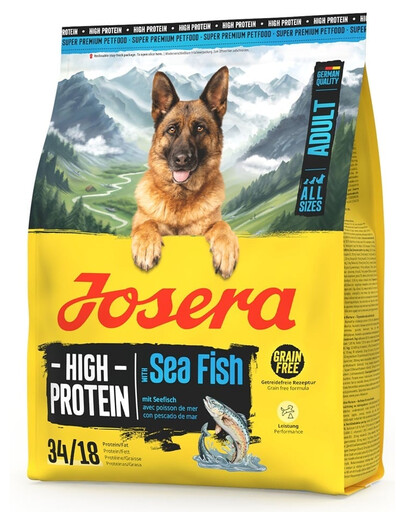 JOSERA High Protein Adult Sea Fish 6x900g alimentation riche en protéines pour chiens