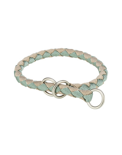 TRIXIE Cavo Collier à serrage pour chien XS–S : 25–31 cm/o 12 mm sauge/sable