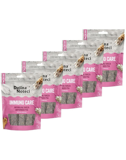 DOLINA NOTECI Smart Chews Immuno Care 5x100g soutien immunitaire, friandises séchées pour chien