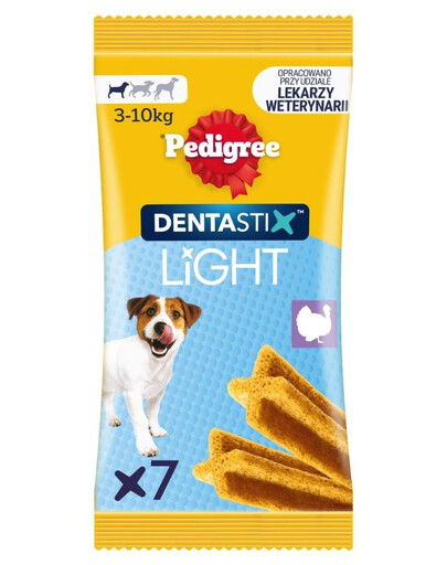 PEDIGREE Dentastix Light Dental Chews S 7 pièces friandises dentaires pour chiens de petites races