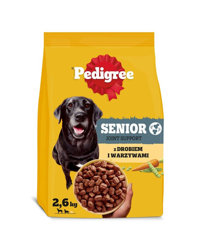 PEDIGREE Senior au poulet et légumes nourriture sèche pour chiens âgés 2,6 kg