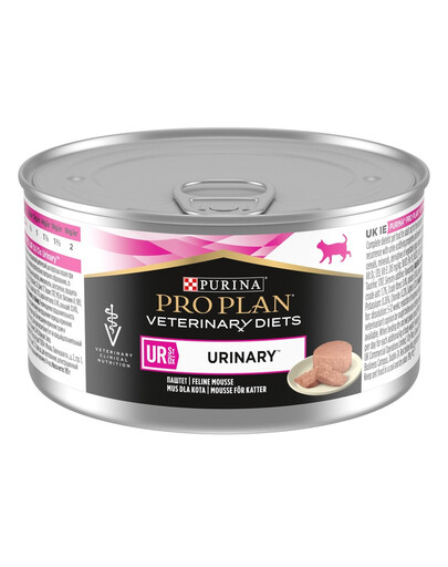 PURINA PRO PLAN Veterinary Diets Feline UR St/Ox Urinary 195g nourriture humide pour chats pour la santé des voies urinaires