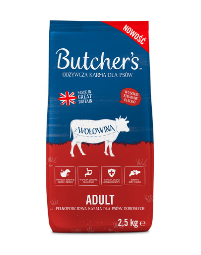 Butcher's Original, boeuf 2,5kg