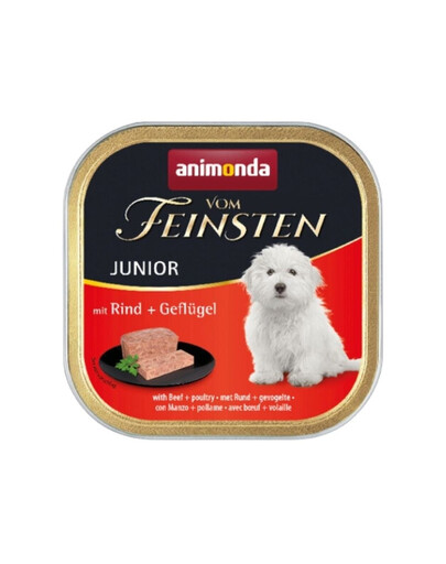 ANIMONDA vom Feinsten Junior bœuf et volaille 5 x 150 g