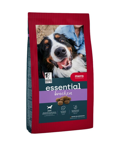 MERA Essential Brocken Volaille, croquettes pour grand chien à activité normale 12,5 kg