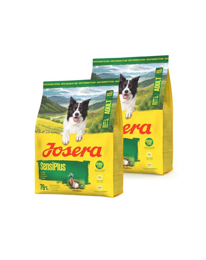 JOSERA SensiPlus pour chiens au système digestif sensible 2 x 900 g