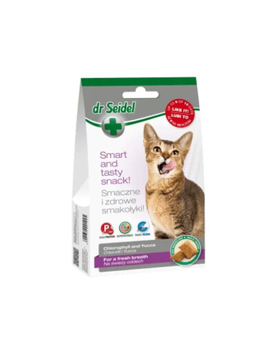 DR SEIDEL Friandises haleine fraîche pour chats 50 g