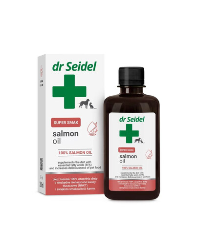 DR SEIDEL Huile de saumon 100 % pour peau et pelage 250 ml