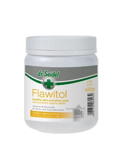 DR SEIDEL Flawitol peau saine et pelage magnifique pour chiens poudre 400g