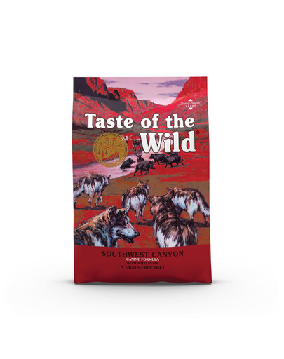 TASTE OF THE WILD Southwest Canyon à la viande de sanglier 2 x 5,6 kg